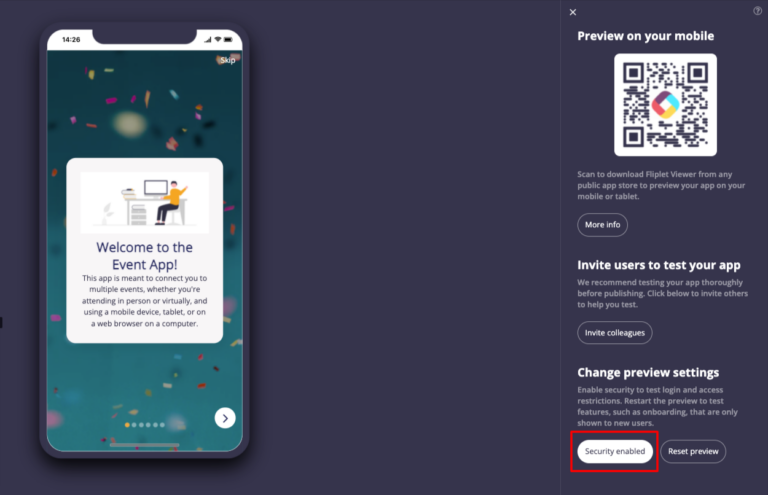 Custom security rules - Fliplet Knowledge Center