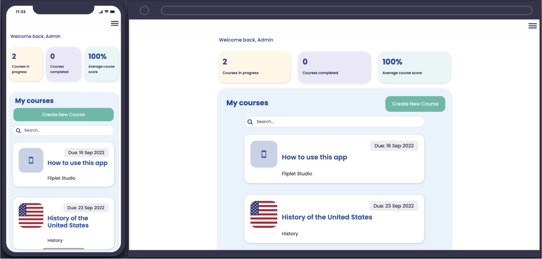 Learning solution - Fliplet Knowledge Center
