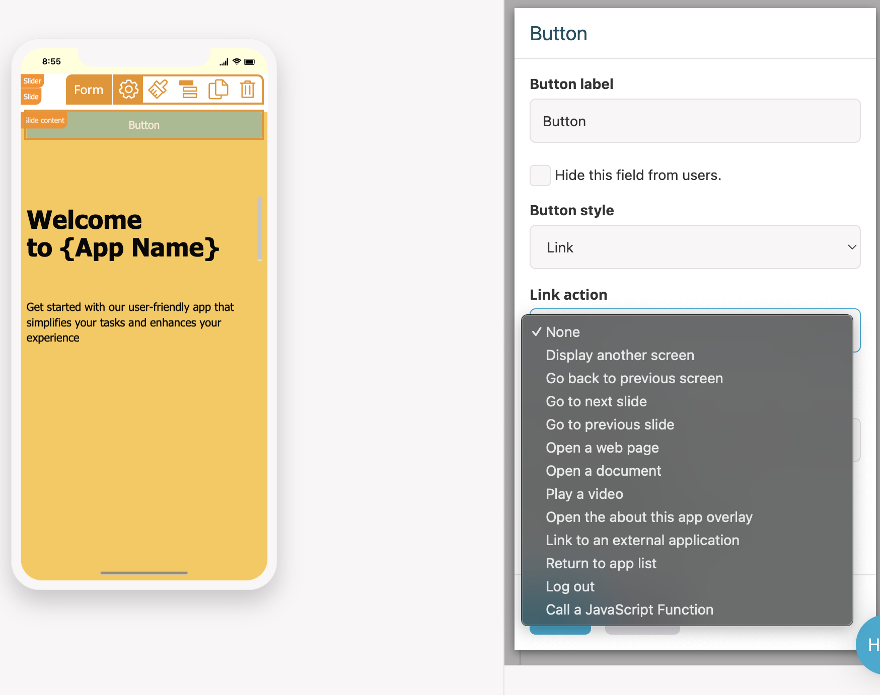 Customizable slider component - Fliplet Knowledge Center
