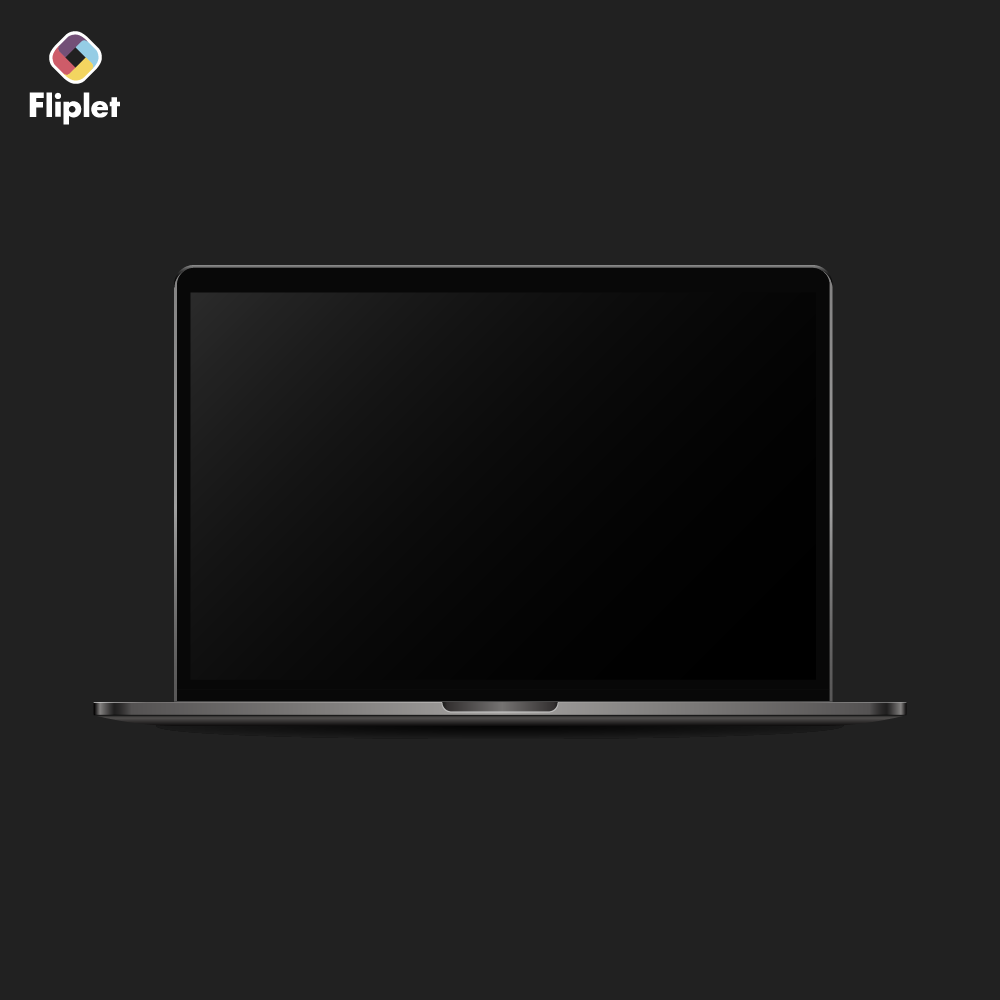 MacBook mockup preview