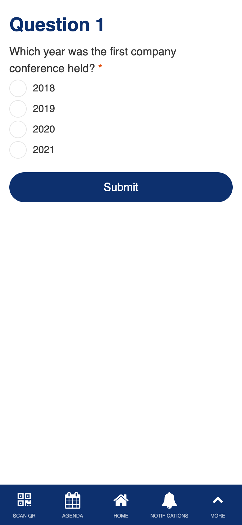 Scavenger hunt question