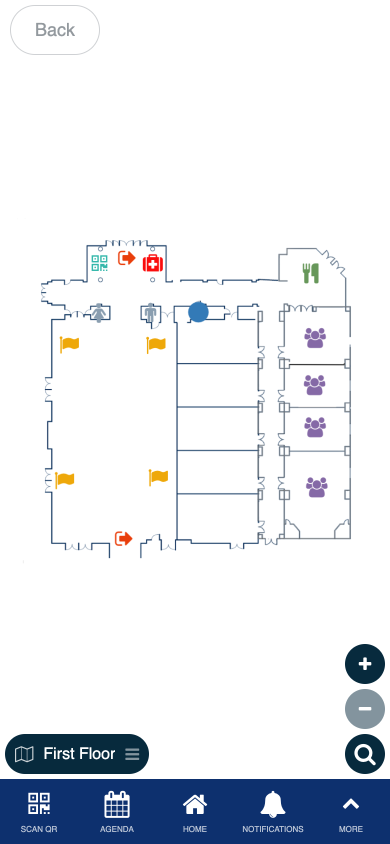 Interactive floorplan